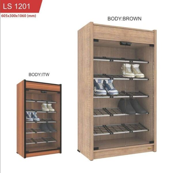 RAK SEPATU KACA RP 500.000