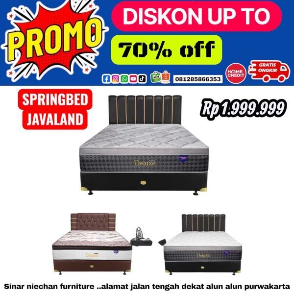 SPRINGBED JAVALAND 160X2000 RP 1.999.999
