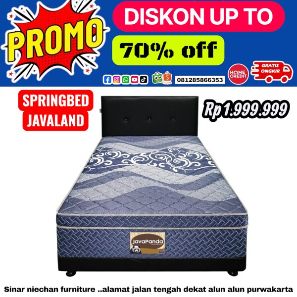 SPRINGBED JAVALAND 140X200 RP 1.999.999