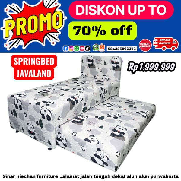 SPRINGBED ANAK JAVALAND 120X200 RP 1.700.000