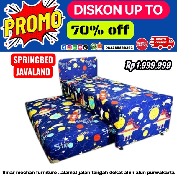 SPRINGBED ANAK JAVALAND RP 1.750.000