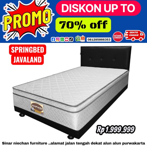 SPRINGBED JAVALAND 120X200 RP 1.999.999