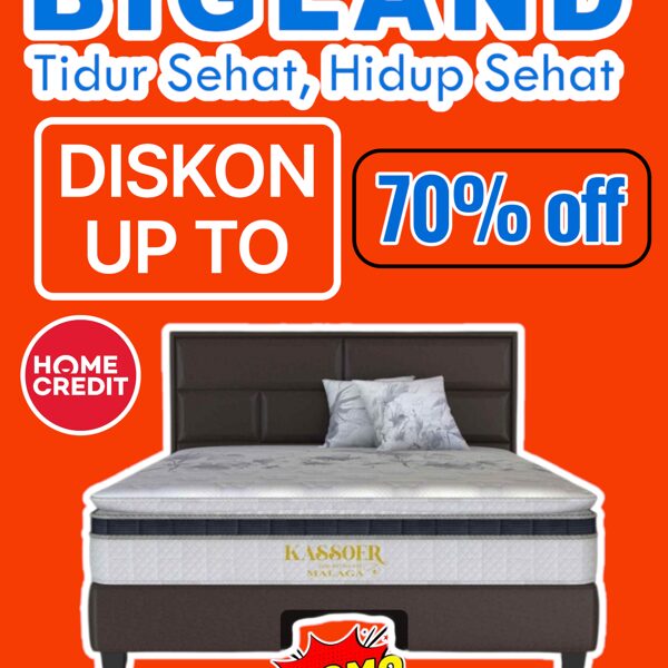 SPRINGBED BIGLAND RP 1.999.999